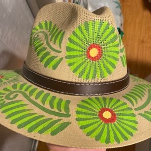 Brand new size M beautiful painted hat